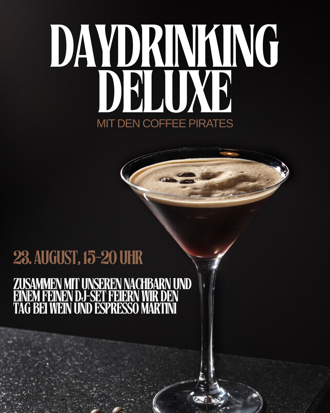 Daydrinking Deluxe mit den Coffee Pirates
